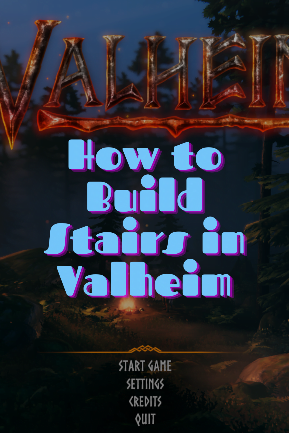Valheim How to Build Stairs for Your Base Mesh Content