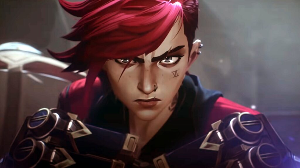 Vi as portrayed in Arcane. 