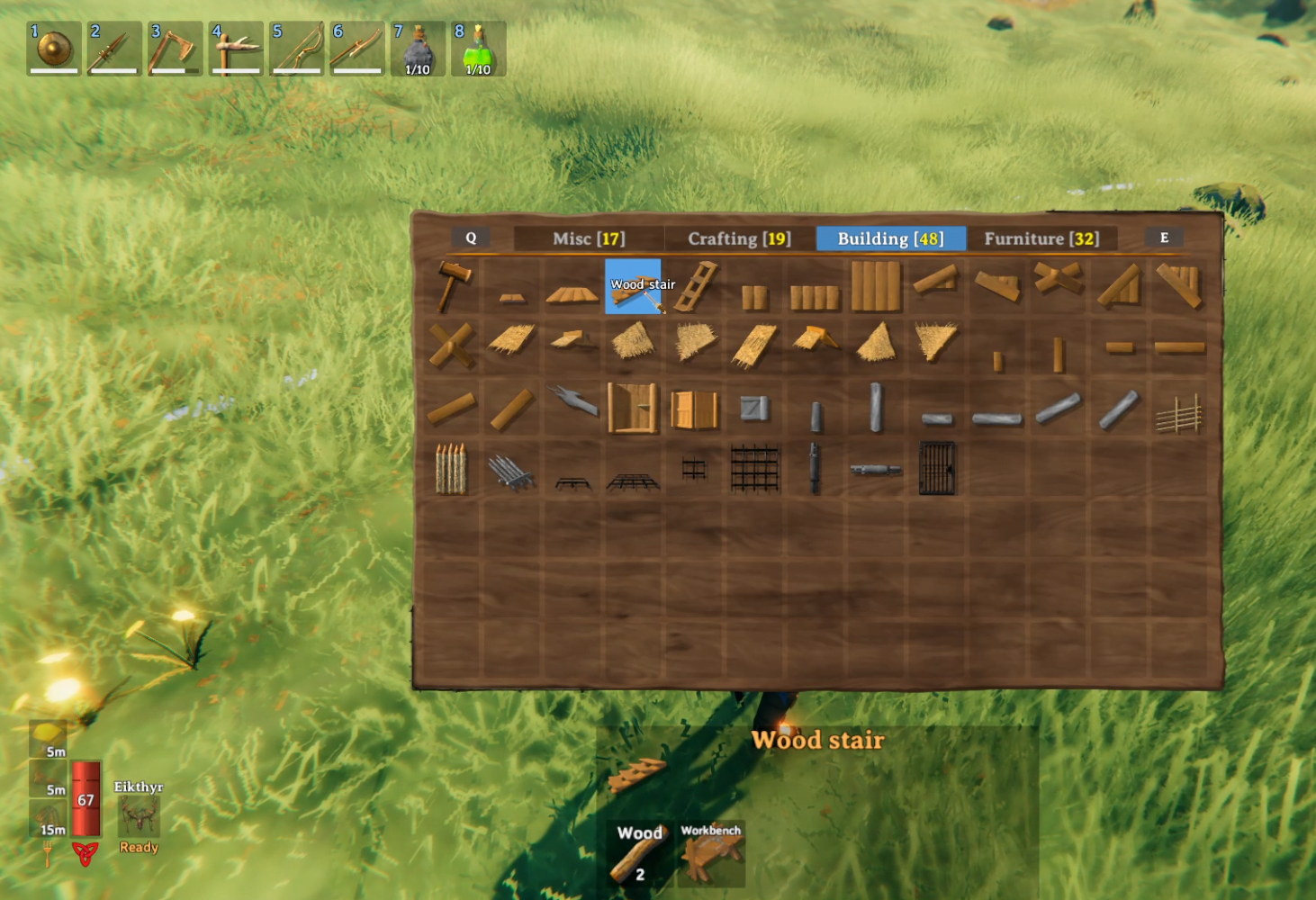 Valheim How to Build Stairs for Your Base