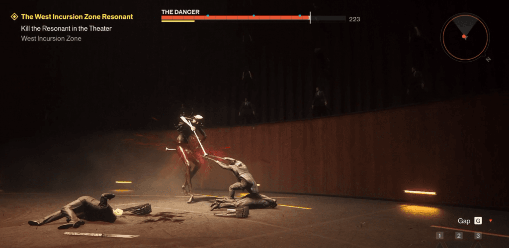 Control Resonant The Dancer boss fight