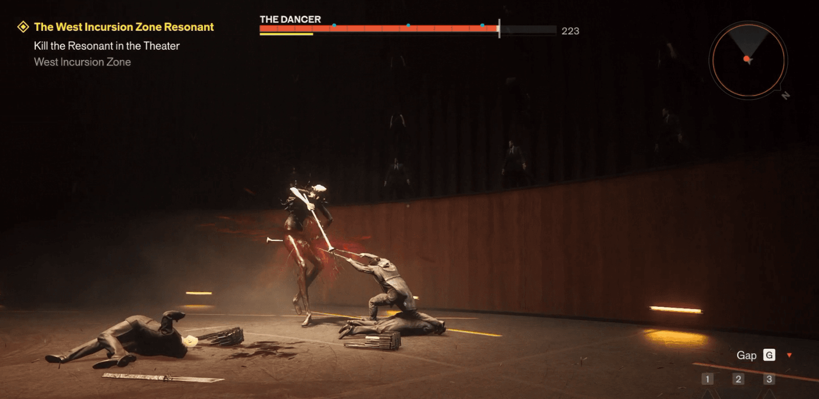 Control Resonant The Dancer boss fight